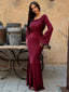 Celeste | Elegant Satin Graduation & Wedding Maxi Dress