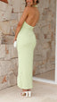 Women's Elegant Halter Open Back Maxi Dress