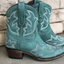 Women's Cowboy Embroidered Ankle Boots