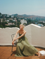 Women's Pleated Sculpted Maxi Dress