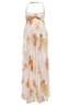 Women's Elegant Halter Maxi Dress