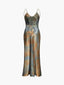 Women's Elegant Neptune White Wedding Guest Maxi Dress