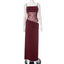 Women's Elegant Long Lace Detail Dress