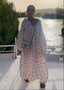 Women's Hearts Embroidered Shirt Dress