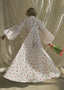 Women's Hearts Embroidered Shirt Dress