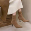 Women's Pointed Sculpted Heel Ankle Boots