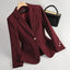 Women's Tailored Sleek One Button Blazer