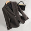 Women's Tailored Sleek One Button Blazer