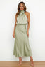 Women's Elegant Halter Evening Dress
