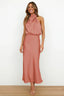 Women's Elegant Halter Evening Dress
