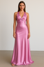 Women's Halter Prom Maxi Gown