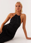 Women's Elegant Halter Maxi Dress