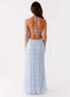 Women's Elegant Halter Maxi Dress