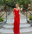 Women's Ruffle Evening Gown Maxi Dress