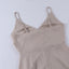 Women's Elegant V-Neck High Slit Maxi Dress