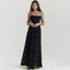 Women's Flowy Wedding Guest Maxi Dress