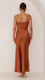 Women's Elegant Simple Maxi Cocktail Dress