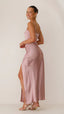 Women's Elegant Simple Maxi Cocktail Dress