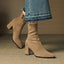 Women's Block Heel Ankle Boots