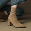Women's Block Heel Ankle Boots