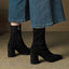 Women's Block Heel Ankle Boots
