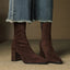 Women's Block Heel Ankle Boots