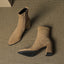 Women's Block Heel Ankle Boots