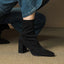 Women's Block Heel Ankle Boots