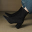 Women's Block Heel Ankle Boots