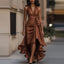 Valentina | Formal Halter Wrap Graduation & Wedding Guest Dress