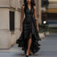 Valentina | Formal Halter Wrap Graduation & Wedding Guest Dress