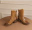Women's Stylish Rounded Toe Block Heel Ankle Boots