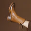Women's Stylish Rounded Toe Block Heel Ankle Boots