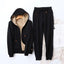 Women's Warm Fleece-Lined Hoodie & Jogger Set