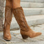 Women's Classic Western Cowboy Style Suede Boots