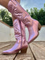 Women's Classic Western Embroidered Pointed Toe Cowboy Boots