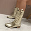 Women's Classic Western Embroidered Pointed Toe Cowboy Boots