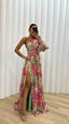 Women's Elegant Flowy Shoulder Summer Dress