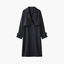 Women's Structured Long Trench Coat