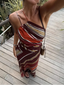 Women's Halter Neck Maxi Dress