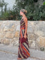 Women's Halter Neck Maxi Dress