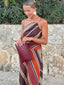 Women's Halter Neck Maxi Dress