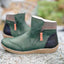 Women's Ankle-Height Side-Zip Round-Toe Comfort Boots