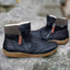 Women's Ankle-Height Side-Zip Round-Toe Comfort Boots