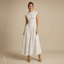 Women's Bridal Shower Polka Dot High Neck Full Skirt Maxi Dress