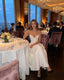 Women's Bridal Shower Strapless Corset Maxi Dress