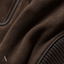 Women’s Brown Faux Fur Collar Cotton Bomber Jacket