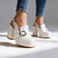 Women's Buckle Platform Slingback Loafer Heels