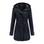 Women's Casual Hooded Drawstring Jacket