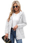 Women's Casual Hooded Drawstring Jacket